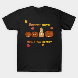 Horror movie marathon season T-Shirt